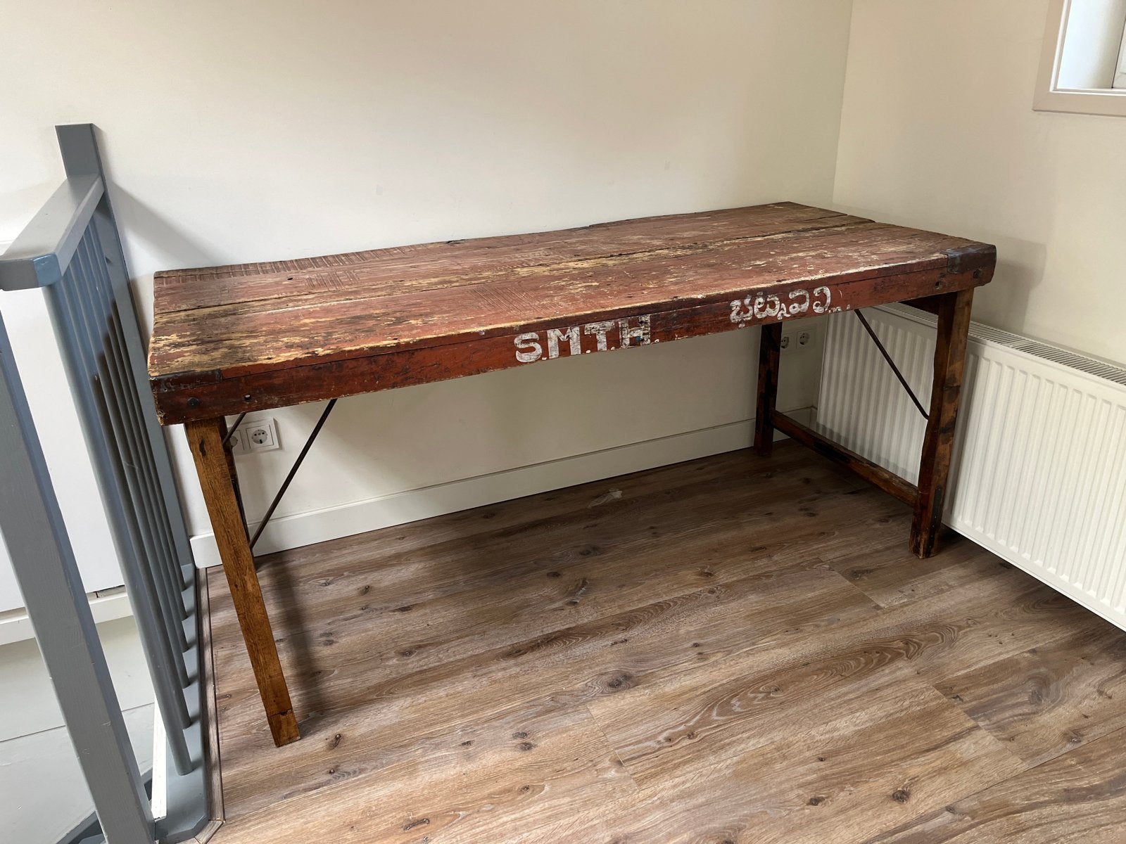 Indiase markttafel, inklapbaar, Ophalen