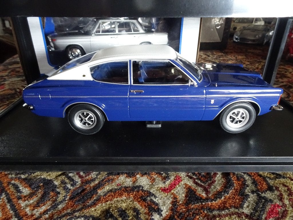 zeer mooie FORD TAUNUS  GXL COUPE 1971 IN DOOS KK-SCALE, Ophalen of Verzenden, Zo goed als nieuw, Auto, Overige merken