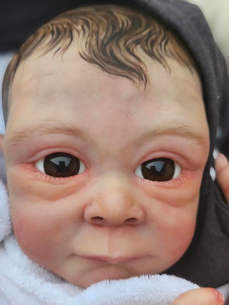 Irelyn reborn baby, Verzamelen, Ophalen of Verzenden, Nieuw, Babypop, Levensecht of Reborn