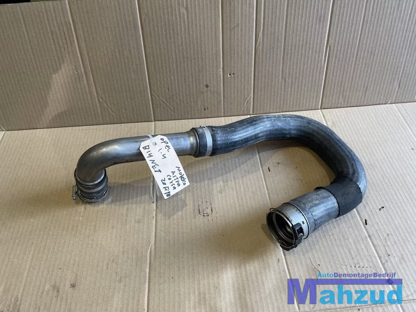 OPEL 1.4 Turbo B14NET A14NET intercooler slang, Info@fabrikant.eu, Fabrikantstraat 1
1000 AA  Amsterdam, NL, Ophalen of Verzenden