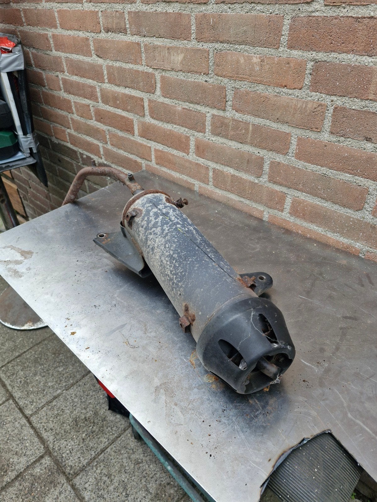 Uitlaat kymco 125, 150, Ophalen of Verzenden