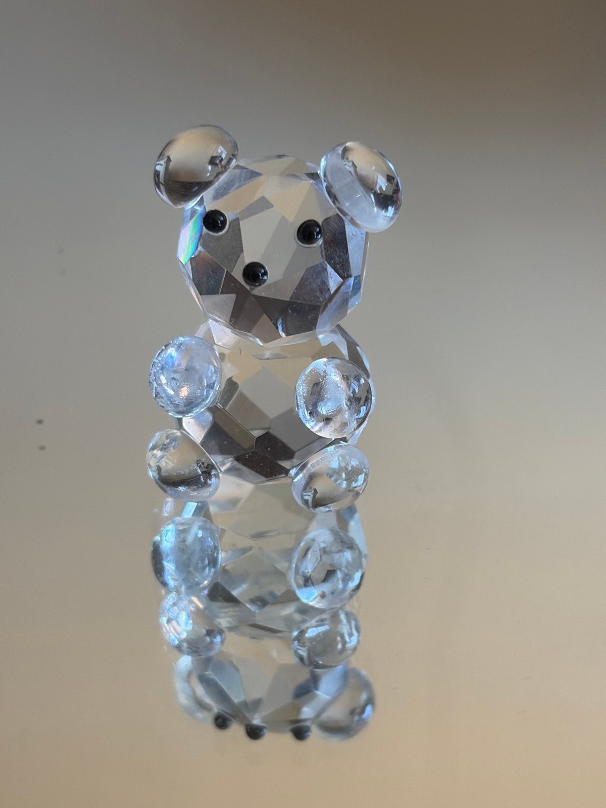 Swarovski Kristallen Beertje, Ophalen of Verzenden, Zo goed als nieuw, Figuurtje