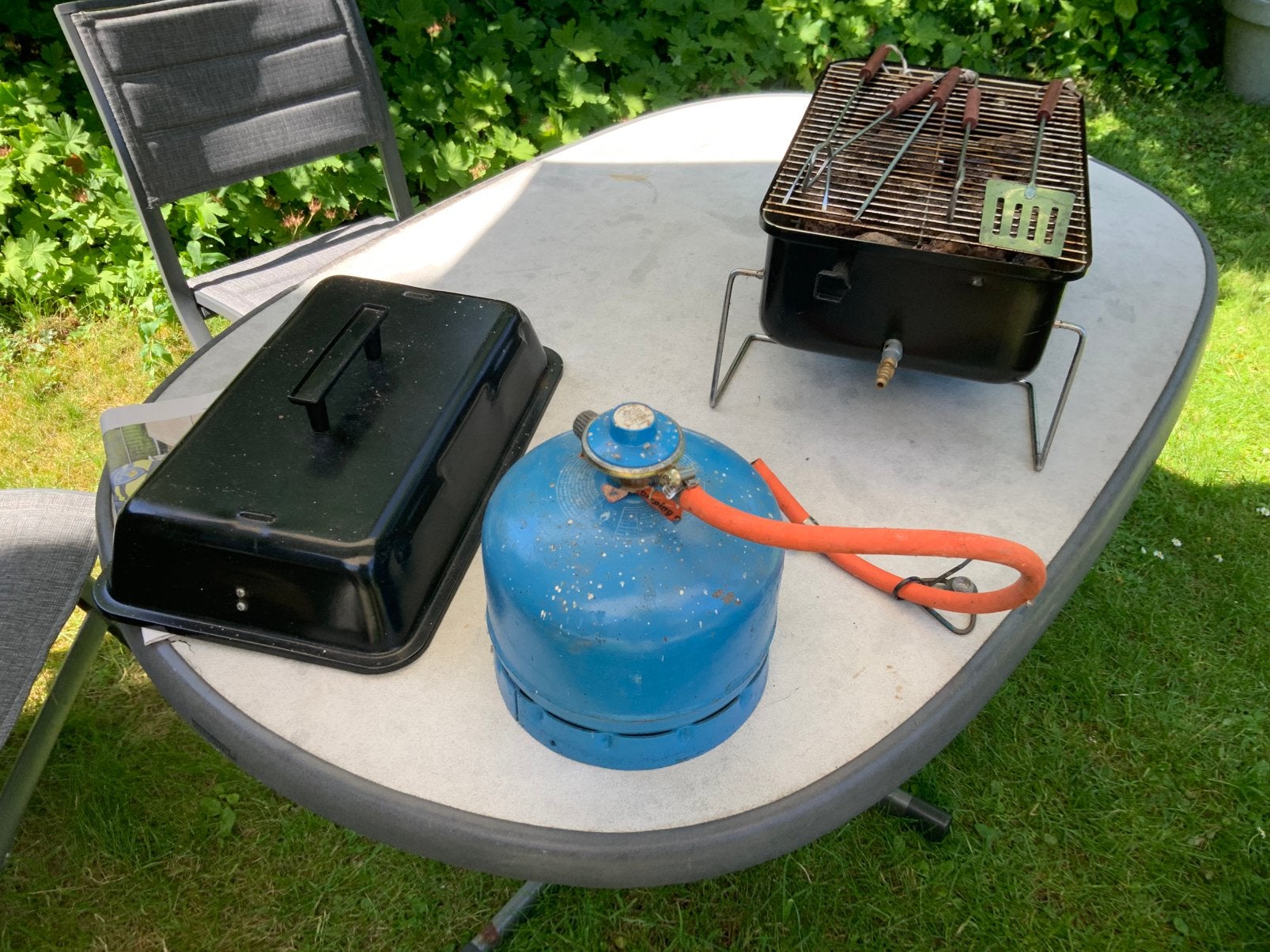 Gebruikte barbecue, Ophalen of Verzenden, Gebruikt