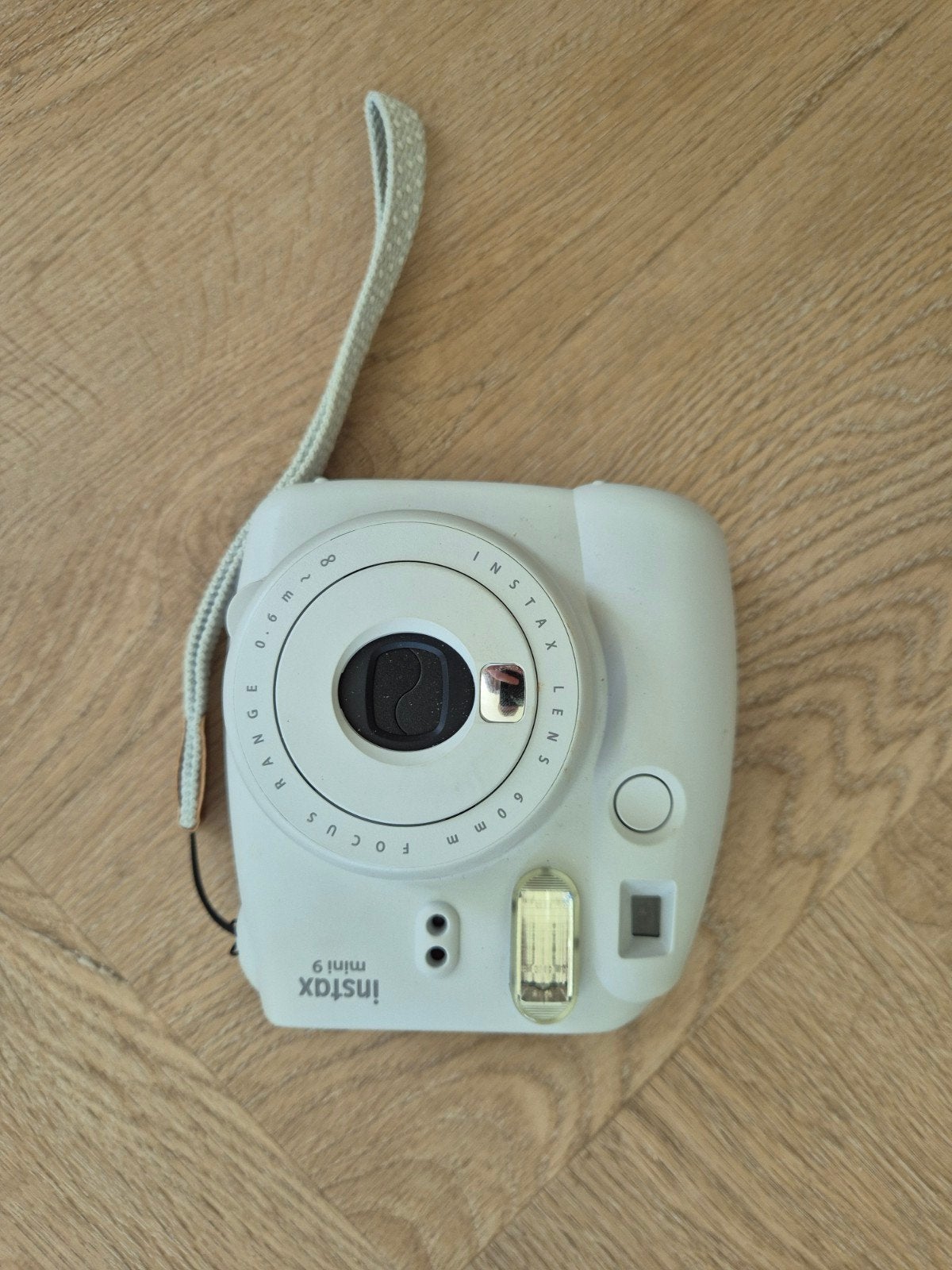 Instax Mini 9 Instant Camera - Wit, Audio, Tv en Foto, Fotocamera's Analoog, Ophalen of Verzenden, Zo goed als nieuw, Polaroid