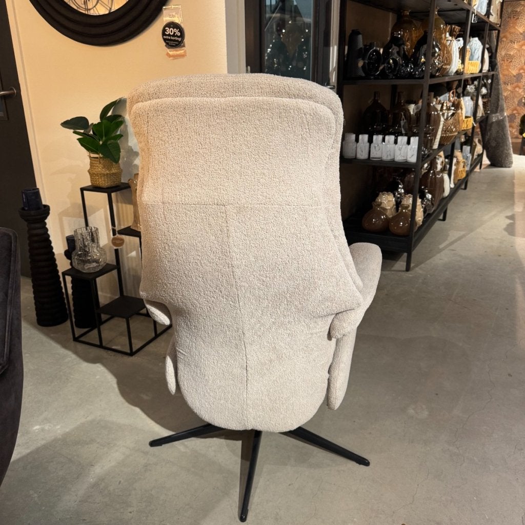 Relaxfauteuil Artizo - Stof Beige - Pronto Wonen, Huis en Inrichting, Niet ingevuld, Niet ingevuld, Niet ingevuld