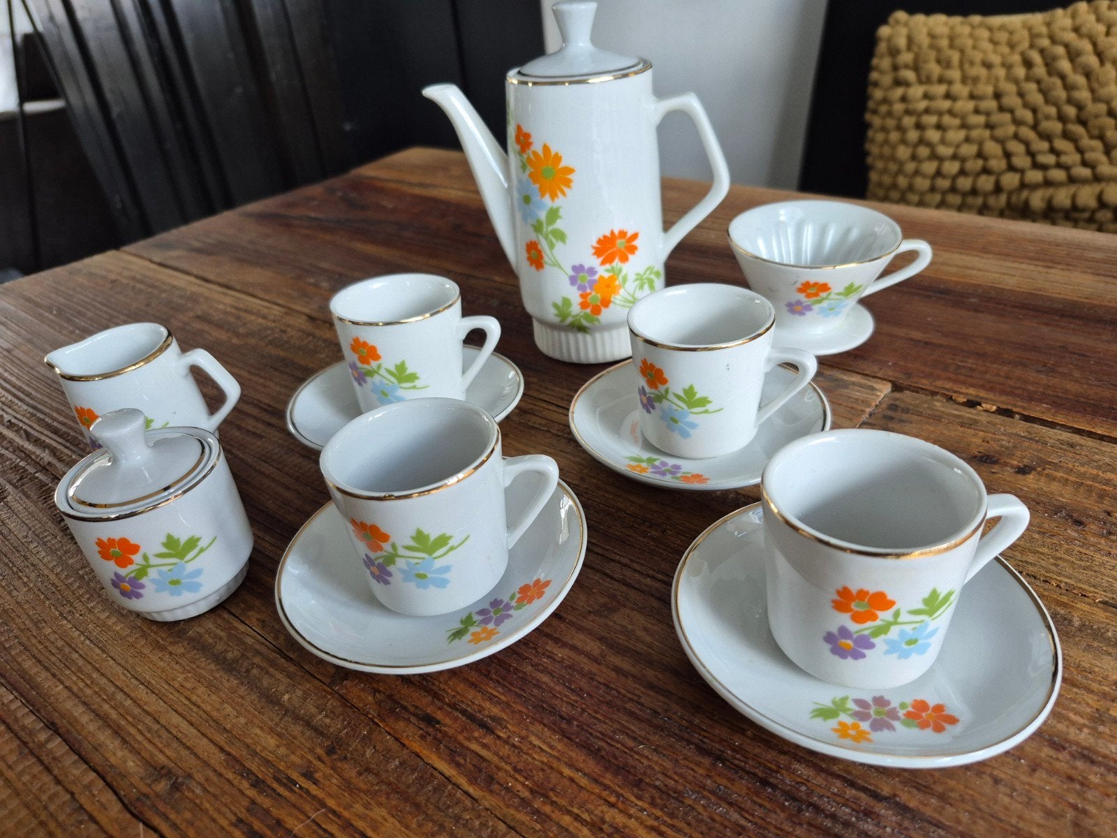 Vintage kinderserviesjes - diverse sets, Antiek en Kunst, Ophalen