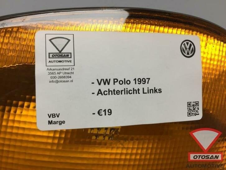 vw polo 1997 achterlicht links, Volkswagen, Volkswagen AG, Nieuw, Berliner Ring 2
38440  Wolfsburg, DE