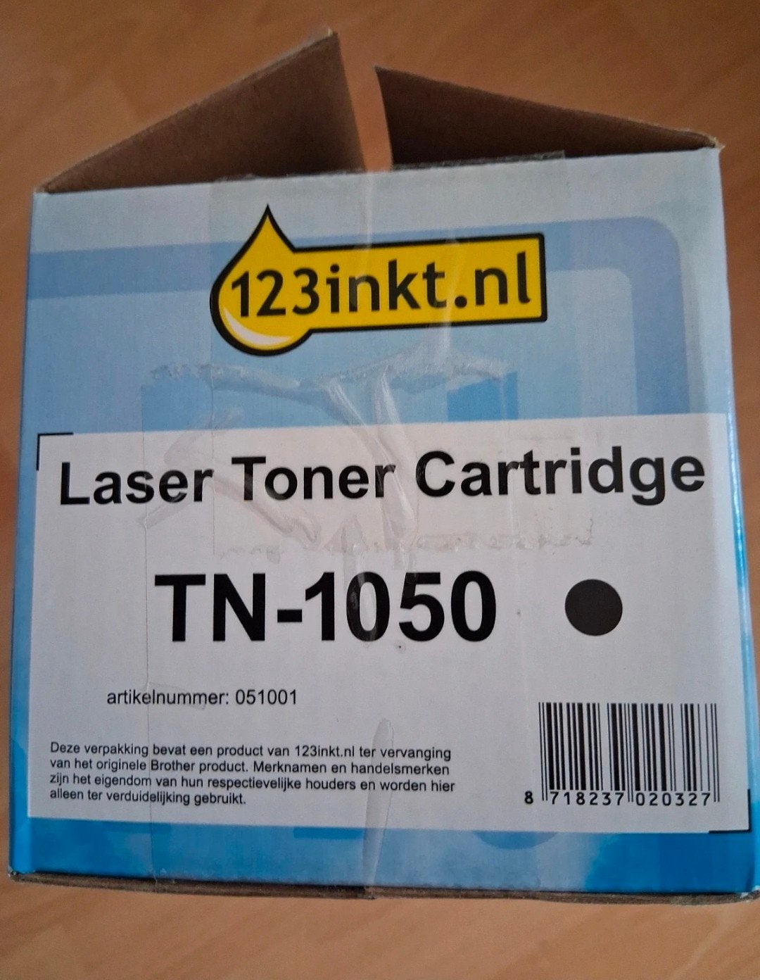 Laser toner cartridge TN-1050 vervanger Brother nieuw, Computers en Software, Printerbenodigdheden, Ophalen of Verzenden