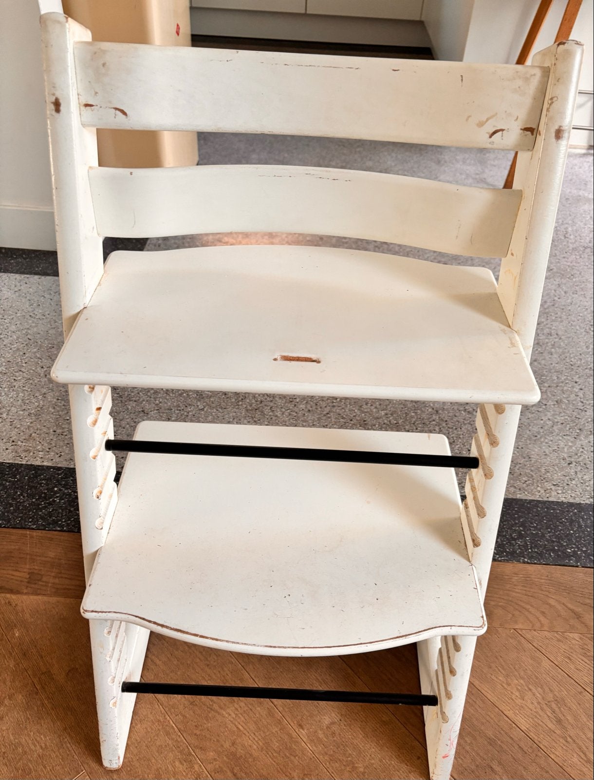 Stokke Tripp Trapp meegroeistoel - Gebruikt, Ophalen, Gebruikt, Meegroeistoel, Aanschuifbaar