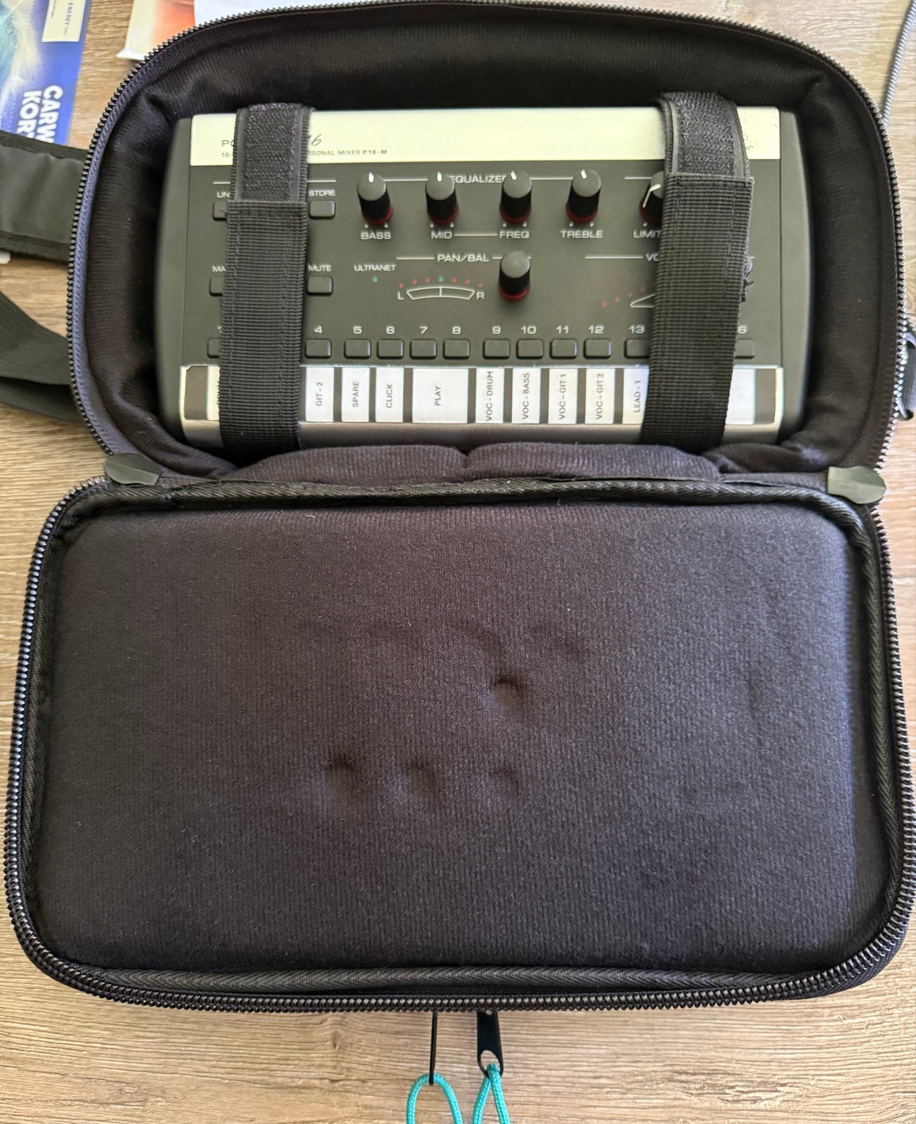 Behringer Powerplay P16-M Digitale Personal Mixer, Ophalen of Verzenden, Zo goed als nieuw, 10 tot 20 kanalen