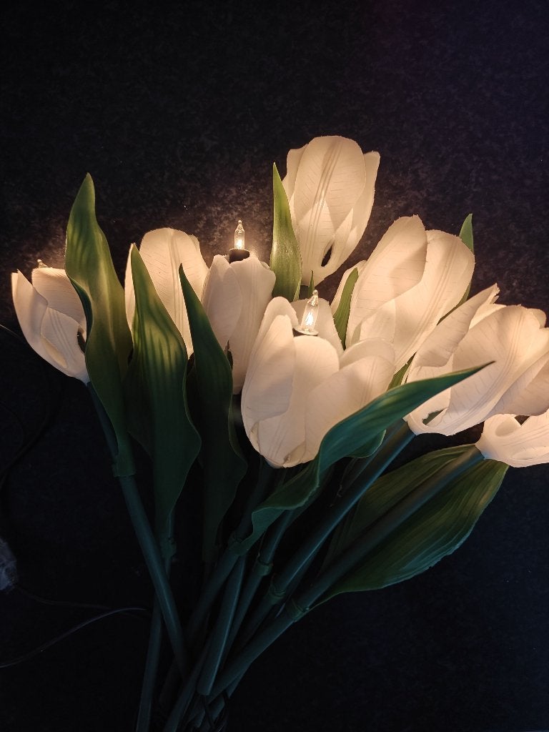 Tulpen met licht, Ophalen, Overige typen, Kunststof, Overige merken