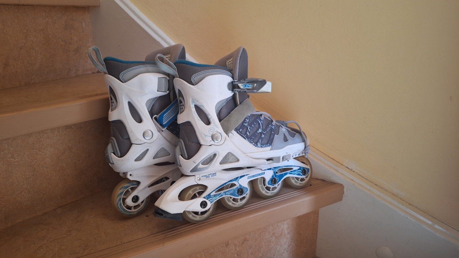 Rollerblade Spitfire Inline Skates, Ophalen of Verzenden, Verstelbaar, Gebruikt, Kinderen