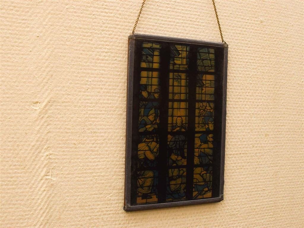 Glas in lood raam 51601, Ophalen of Verzenden, Gebruikt