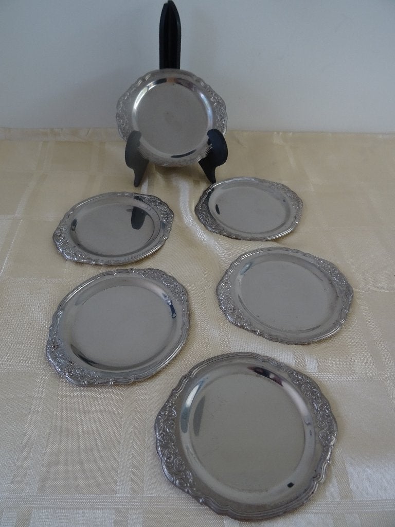Vintage design WMF Cromargan onderzetters glas onderzetters, Ophalen of Verzenden, Huis en Inrichting