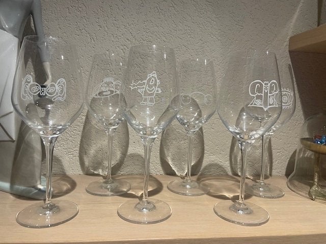 Kristallen wijnglazen Spiegelau nieuw 6 st, Ophalen of Verzenden, Zo goed als nieuw, Overige typen