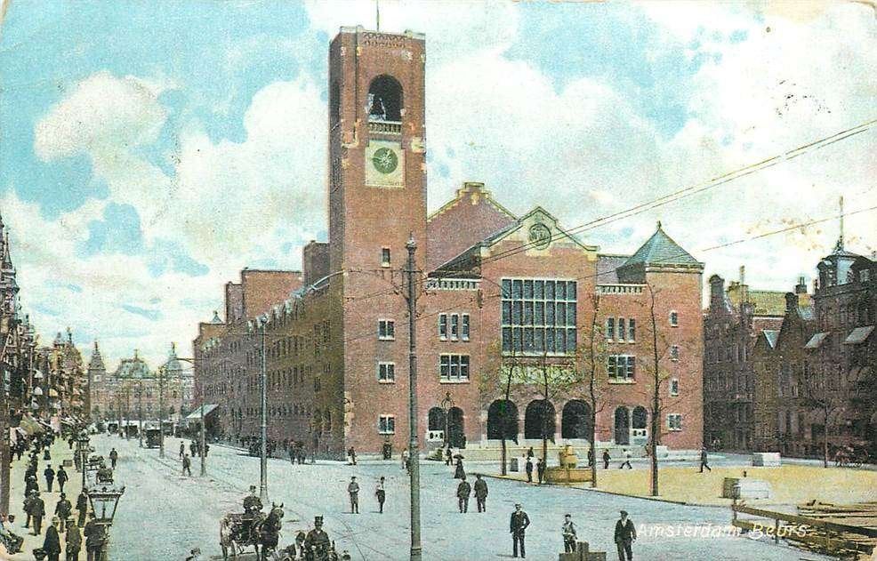 304-215-005 Amsterdam Beurs, Verzenden, Voor 1920, Noord-Holland