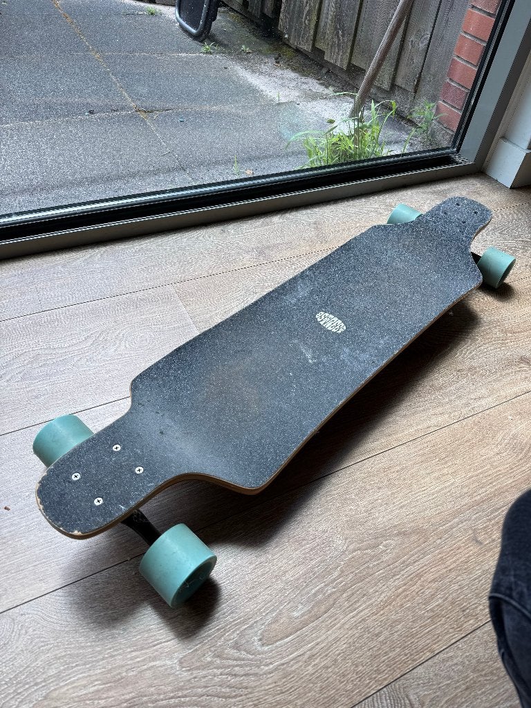 D-Street Drop Down Tripout (40") longboard – Orangatang, Ophalen of Verzenden, Gebruikt, Skateboard, Longboard
