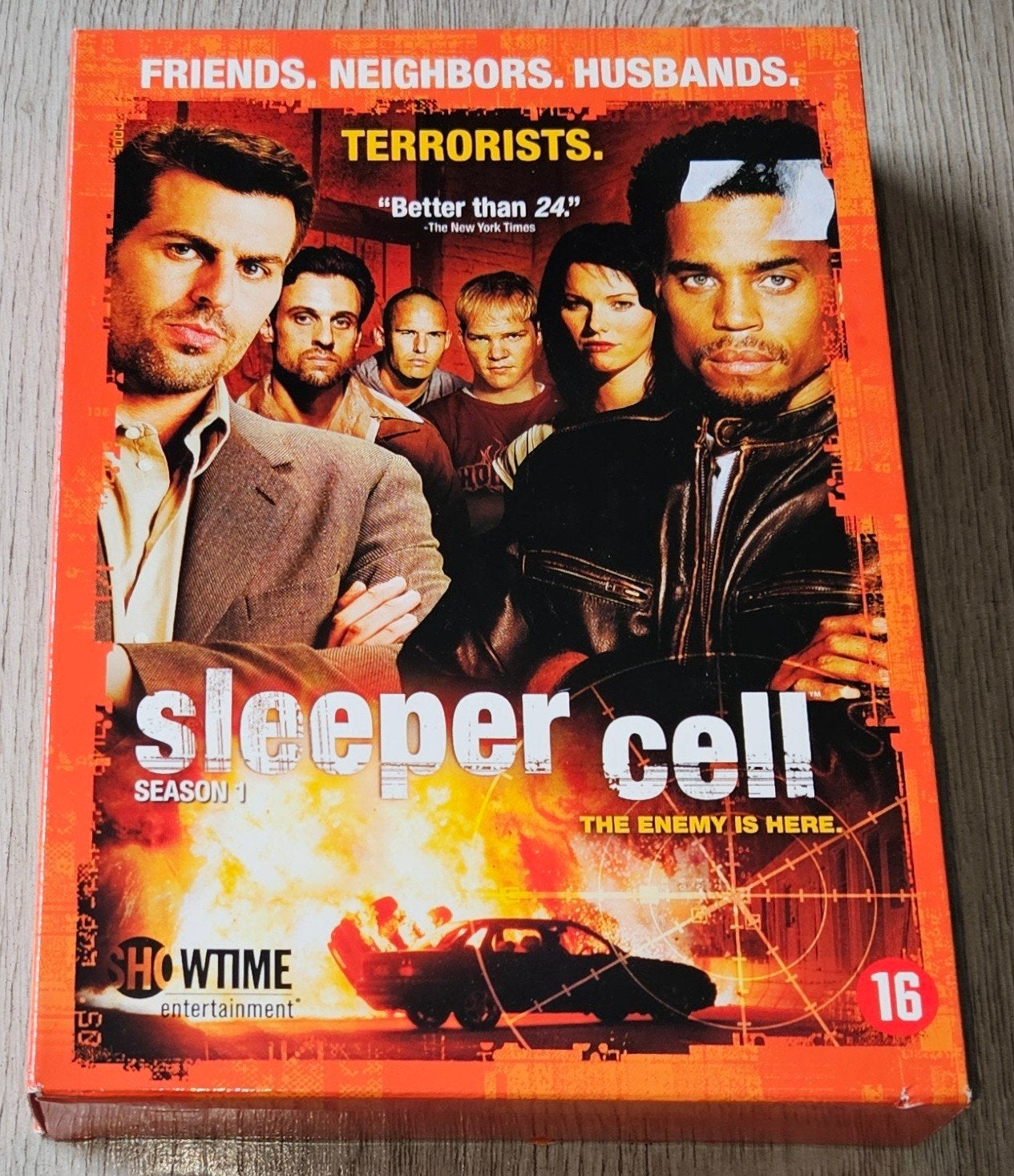 Sleeper Cell - Seizoen 1 (4DVD Box), Cd's en Dvd's, Dvd's | Tv en Series, Vanaf 16 jaar, Seizoen 1, Misdaad, Ophalen of Verzenden