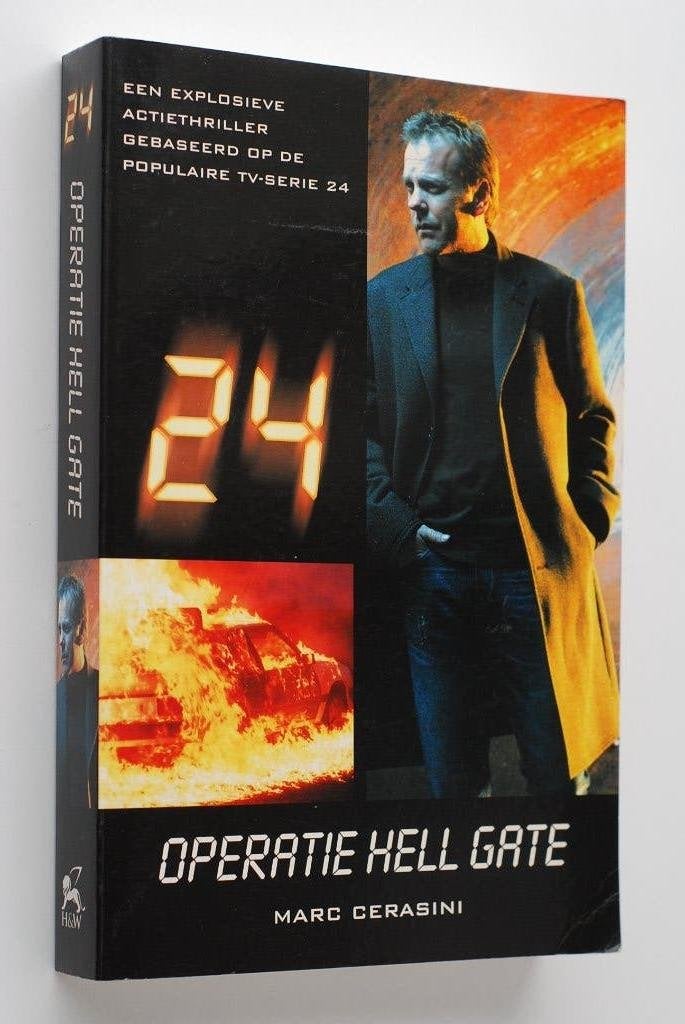 24: Operatie Hell Gate - Marc Gerasini - Actie thriller 2005, Boeken, Verzenden, Zo goed als nieuw, Marc Gerasini