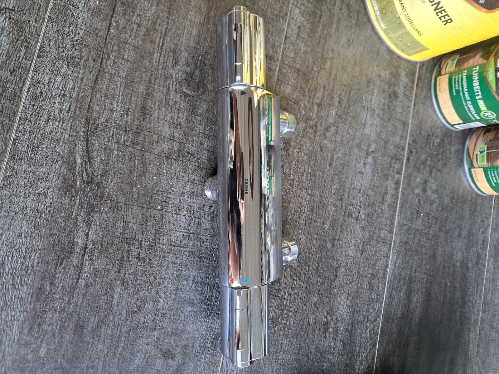 Grohe Douchemengkraan - Chroom, Doe-het-zelf en Verbouw, Ophalen of Verzenden, Gebruikt, Chroom, Douche