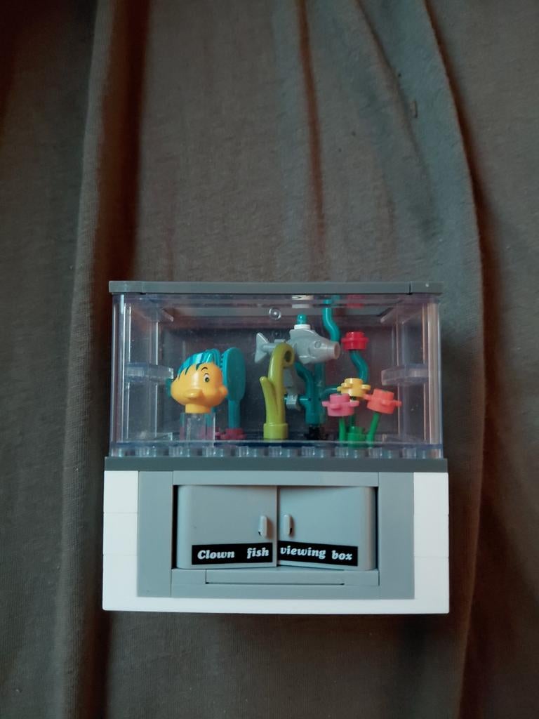 Lego nep aquarium met clownvis, Ophalen of Verzenden, Zo goed als nieuw, Overige merken