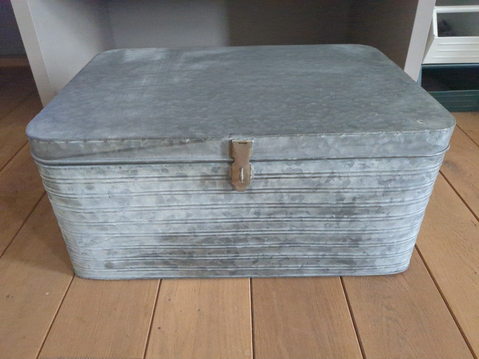 Metalen opbergbox (55x38,5x22cm), Ophalen, Gebruikt, 50 tot 100 cm, Metaal