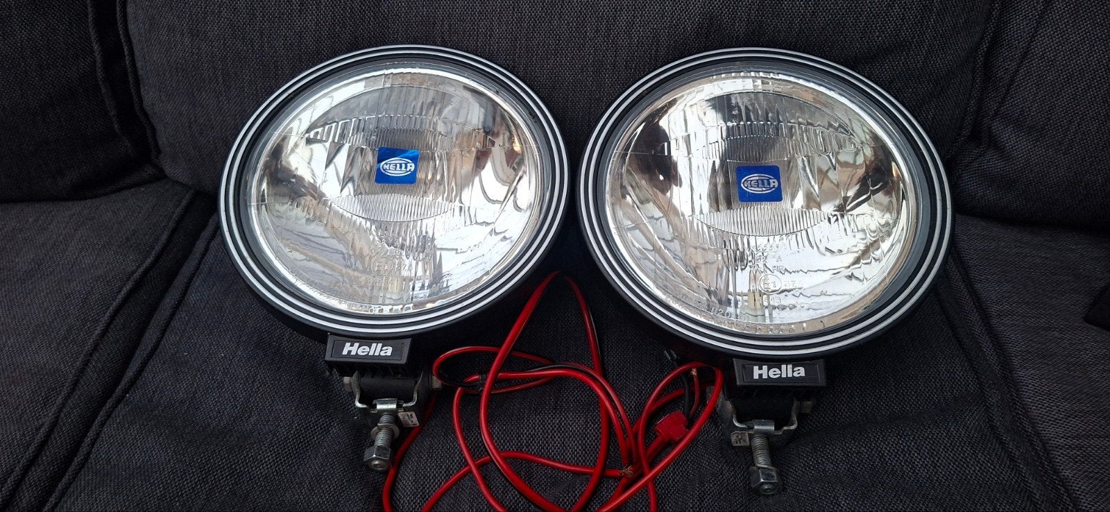 Hella Rallye 3000 Verstralers - Net Set van 2, Auto-onderdelen, Verlichting, Ophalen of Verzenden, Gebruikt, Universele onderdelen