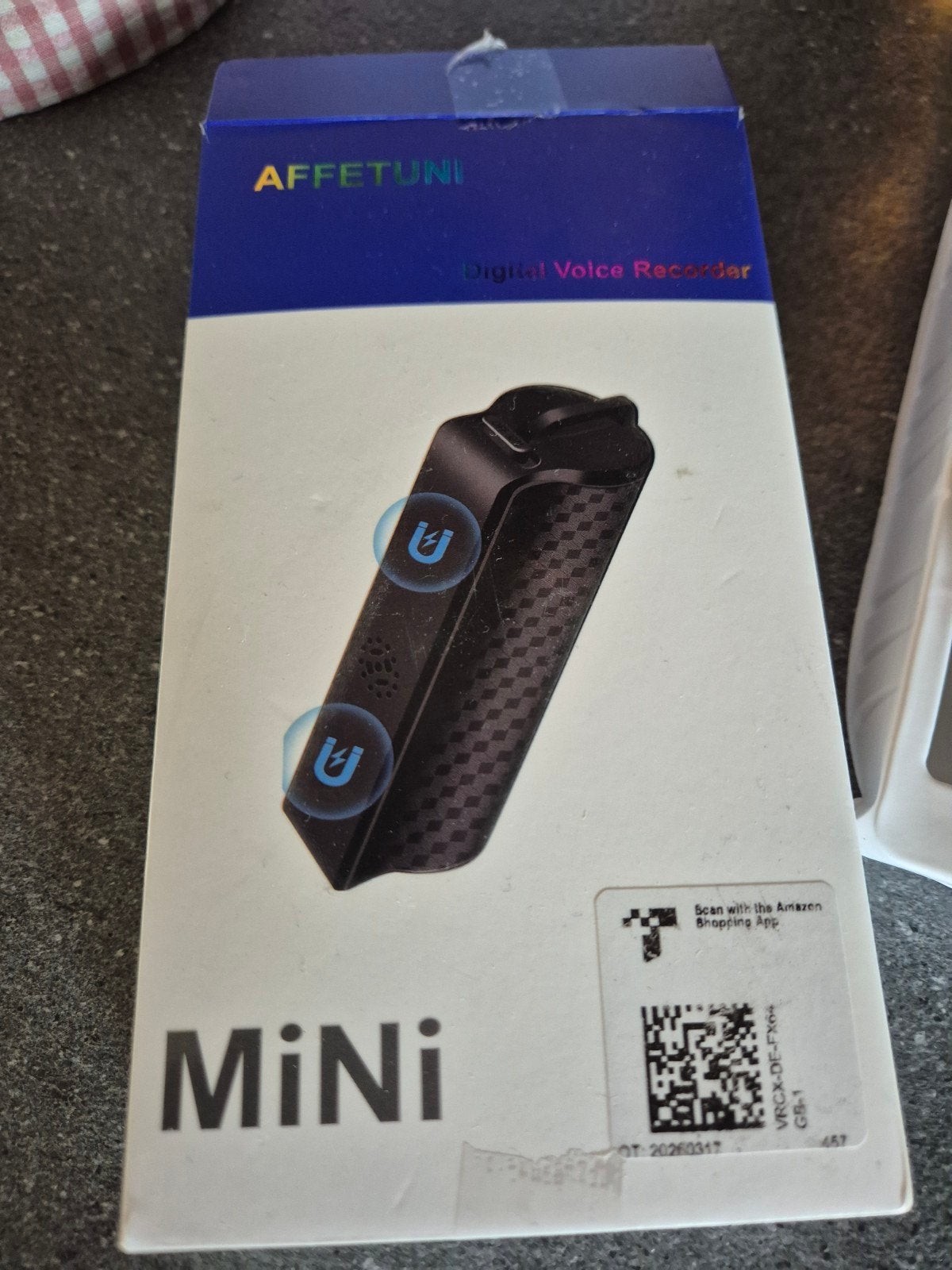 Mini Digitale Voice Recorder 64GB, Ophalen of Verzenden, Nieuw