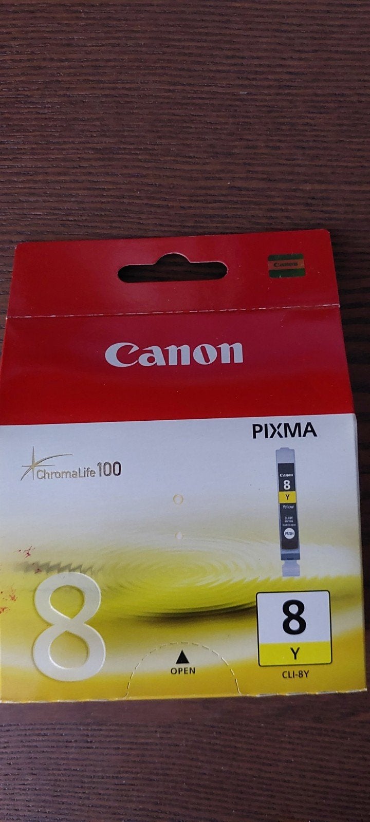 Originele Canon CLI-8Y inktcartridge - Nieuw & Ongeopend, Ophalen of Verzenden, Nieuw, Cartridge, Canon pixma cli 8 Y