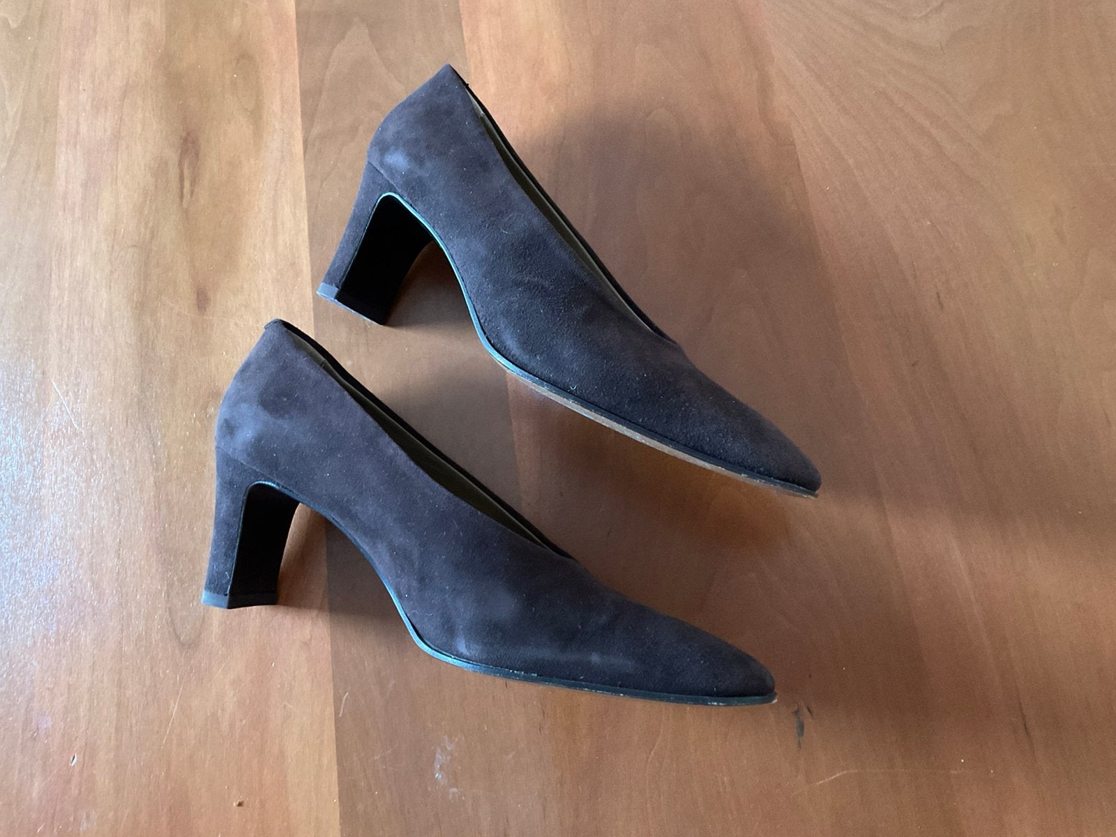 Panara pumps donkerbruin maat 39,5 Pauw, Ophalen of Verzenden, Zo goed als nieuw, Bruin
