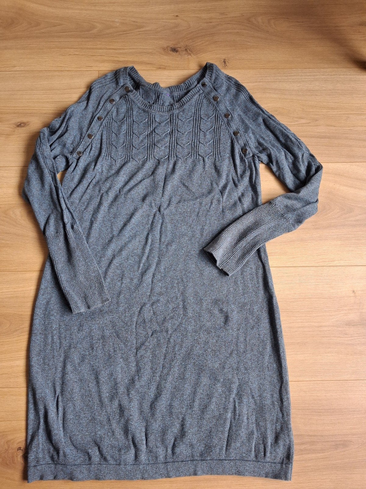 Seraphine zwangerschaps- en voedingsjurk maat M, Maat 38/40 (M), Seraphine, Blauw, Jurk