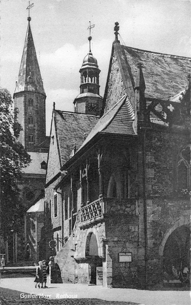 701-408-037 Goslar Rathaus, Verzenden, Voor 1920, Duitsland
