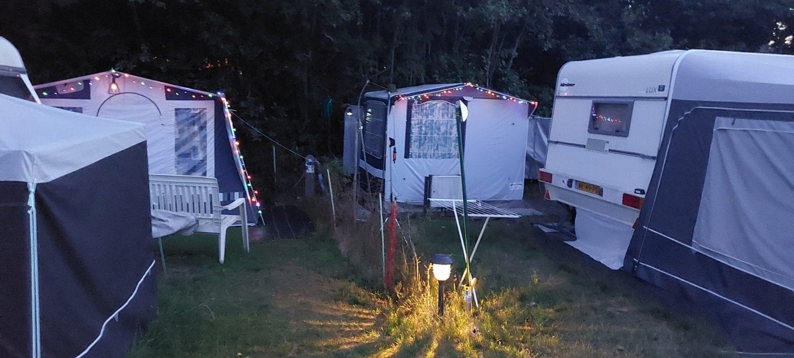 Goede schuurtent voor je spullen of als logeer tent 250x150, Ophalen, Gebruikt
