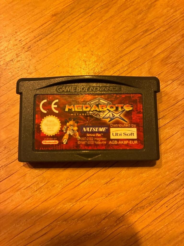 Medabots AX Metabee (Gameboy Advance/SP), Spelcomputers en Games, Games | Nintendo Game Boy, Gebruikt, Overige genres, 1 speler
