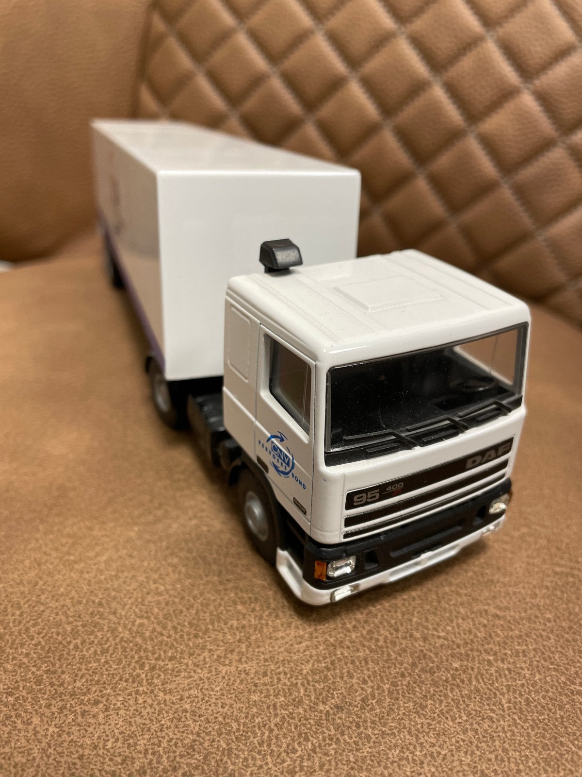 DAF 95 400 trekker met oplegger - Lion Car, Gebruikt, Lion car, -, Ophalen of Verzenden