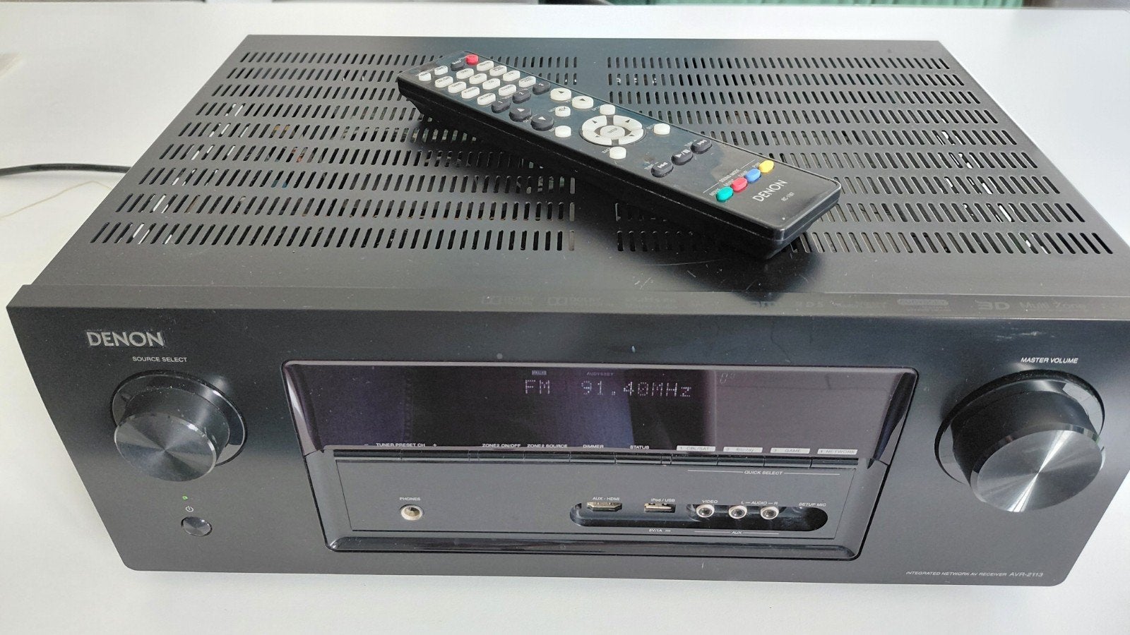 Denon AV receiver  AVR-2113, Gebruikt, Denon, Ophalen of Verzenden, 120 watt of meer