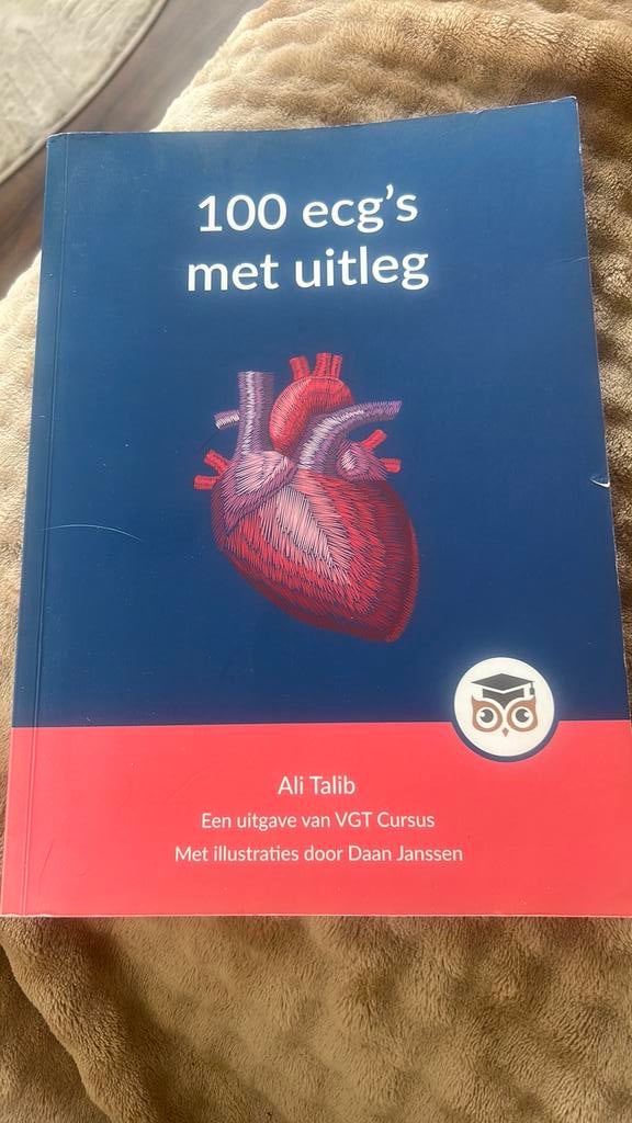 100 ecg s met uitleg, Ophalen of Verzenden, Zo goed als nieuw, Gezondheid en Conditie