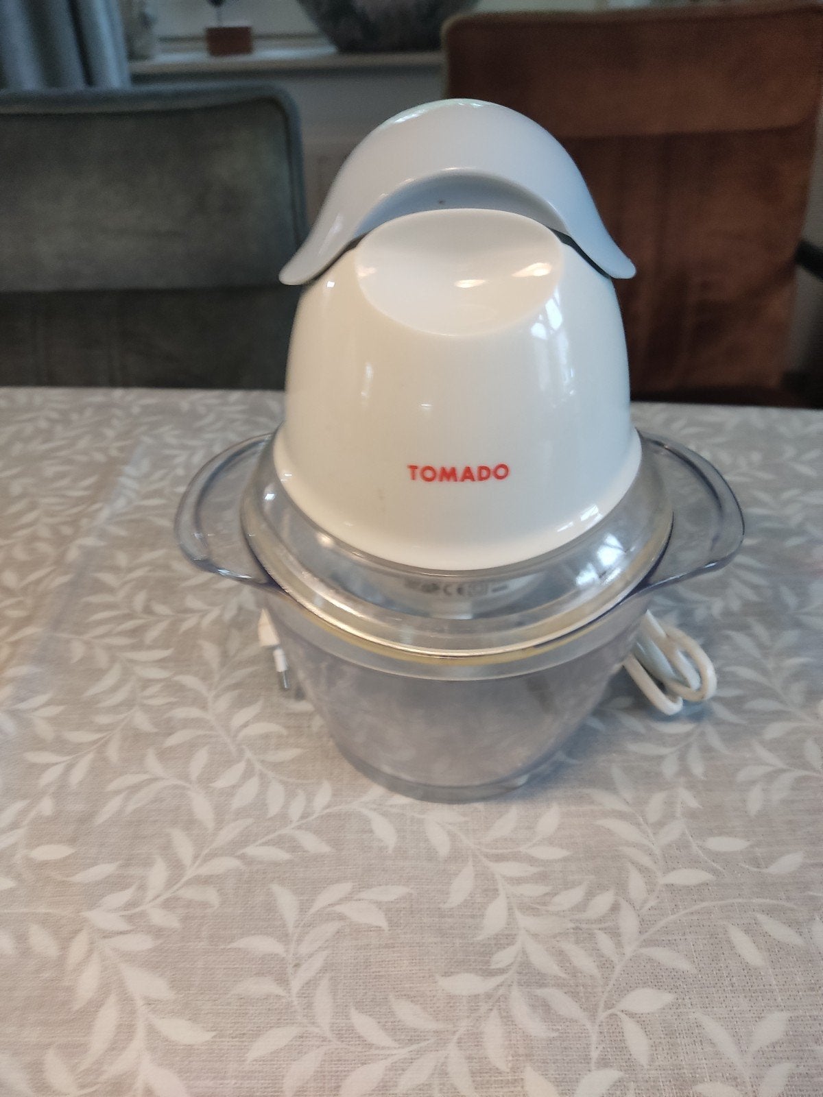 Tomado hakmolen/mini-foodprocessor - Zo goed als nieuw, Ophalen of Verzenden, Zo goed als nieuw, Vaatwasserbestendig, Minder dan 1 liter
