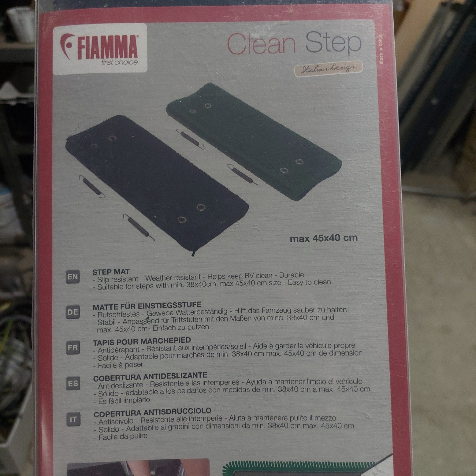 Fiamma Clean Step - Antislipmat voor camper/caravan, Caravans en Kamperen, Ophalen of Verzenden, Nieuw