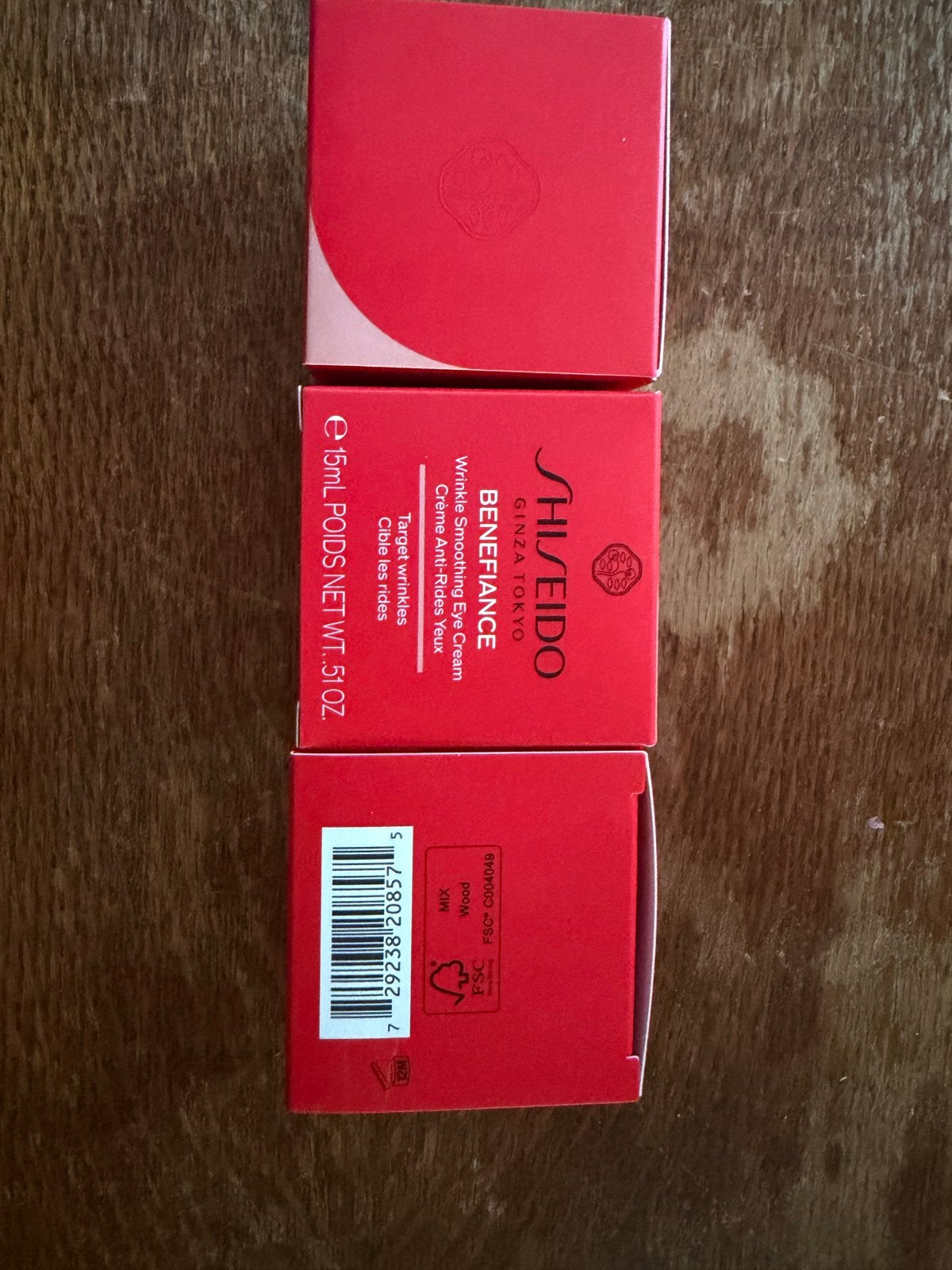 Shiseido Benefiance Wrinkle Smoothing Eye Cream 15ml, Ophalen of Verzenden, Nieuw, Ogen, Verzorging