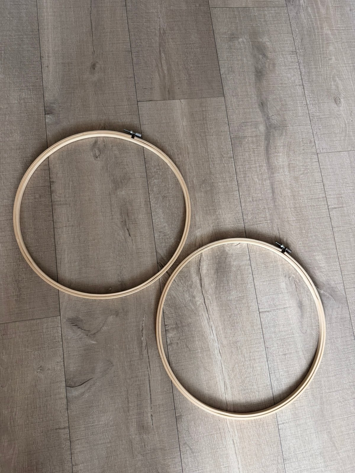 2 x borduurring borduur ring doorsnee 32 cm. Groot, Ophalen of Verzenden, Nieuw, Handborduren, Overige typen
