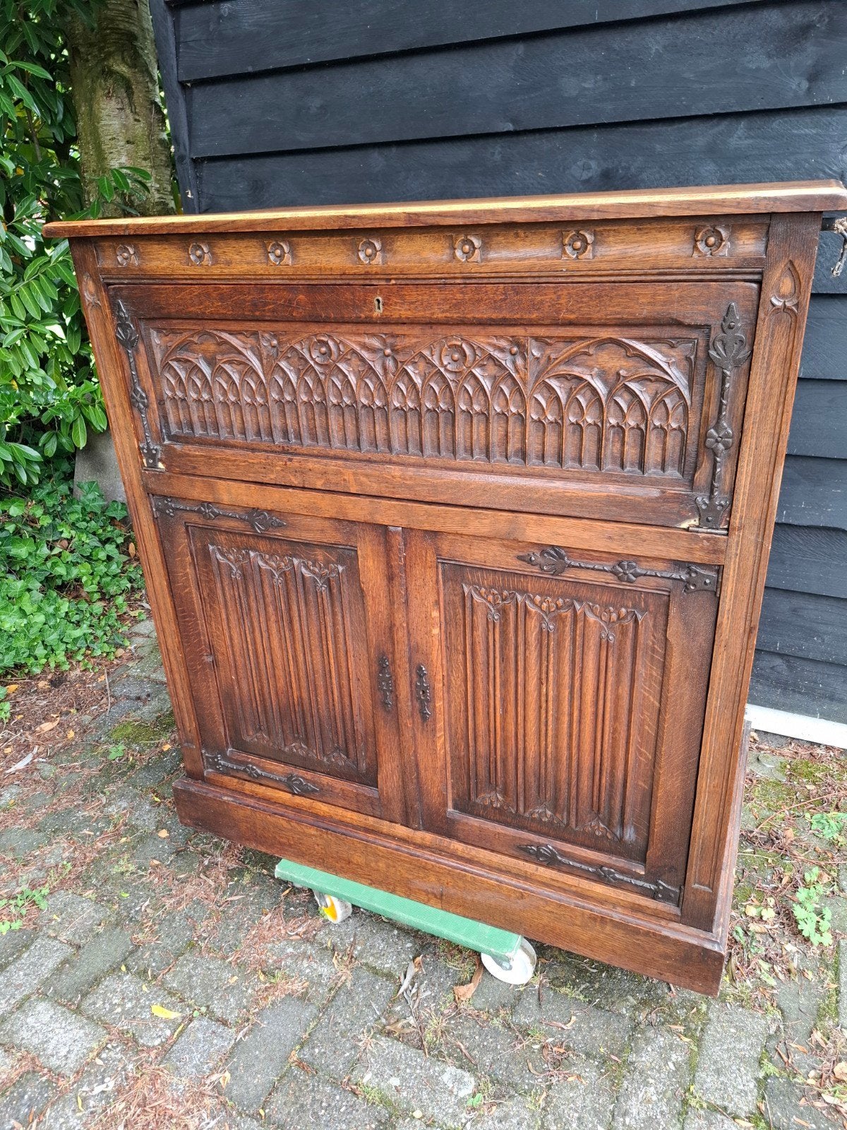 Antiek,  vintage,  brocante kast, Ophalen