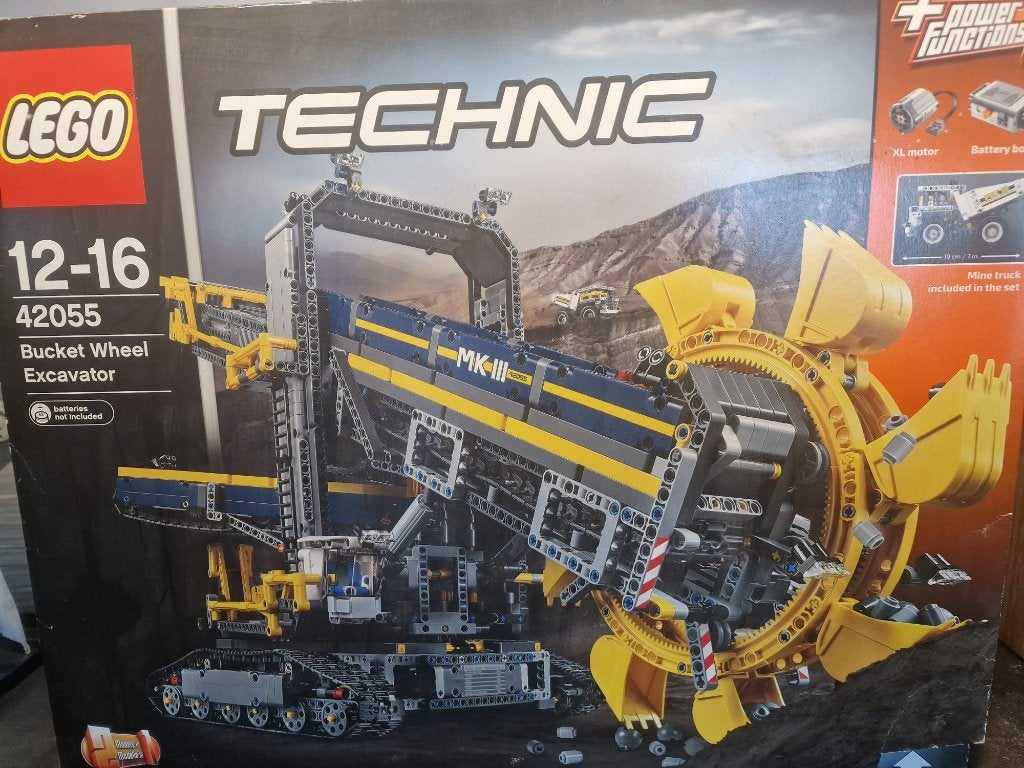 Bucket Wheel Excavator Lego 42055, Compleet, Lego, Ophalen of Verzenden, Zo goed als nieuw