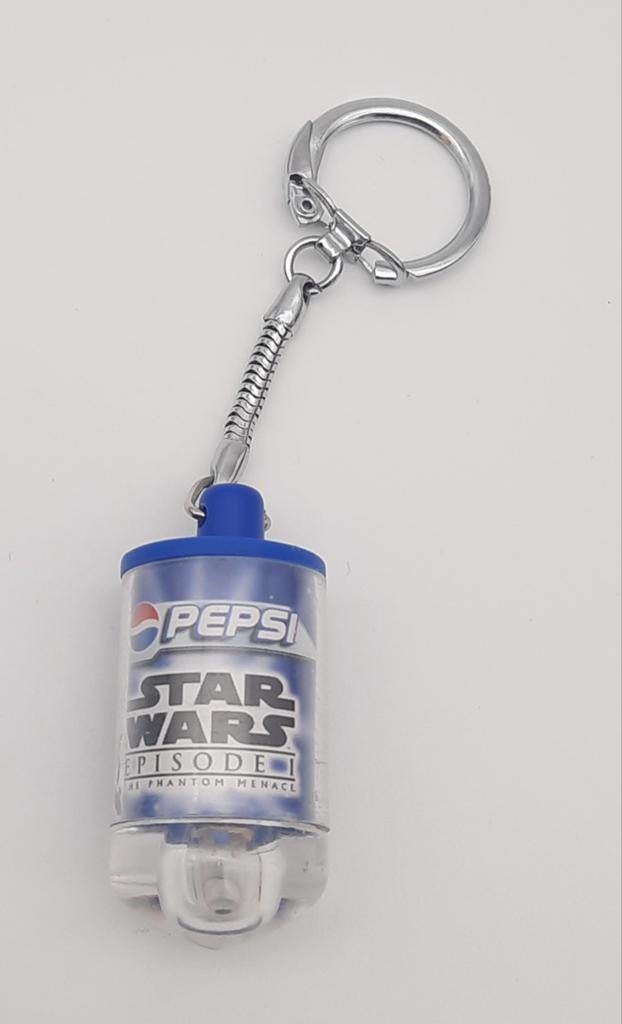 Star Wars Pepsi Cola Darth Maul sleutelhanger + lampje 1999, Verzamelen, Ophalen of Verzenden, Gebruikt, Overige typen