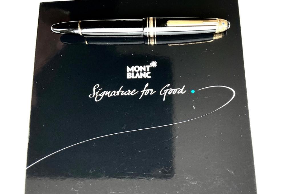 Montblanc Meisterstück Legrand Vulpen Special UNICEF Edition, Ophalen of Verzenden, Zo goed als nieuw, Vulpen, Mont Blanc