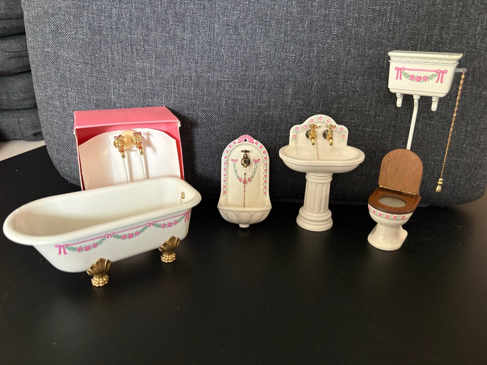 Bodo Hennig Miniatuur Badkamerset - Poppenhuis Meubels, Ophalen of Verzenden, Nieuw