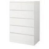 Ikea Malm ladekast 6 laden, Huis en Inrichting, Kasten | Ladekasten, Ophalen, 5 laden of meer, 100 tot 150 cm, 50 tot 100 cm