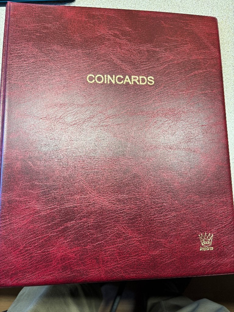 IMPORTA coincard album met 3 bladen voor 30 coincards, Ophalen of Verzenden, Verzamelmap