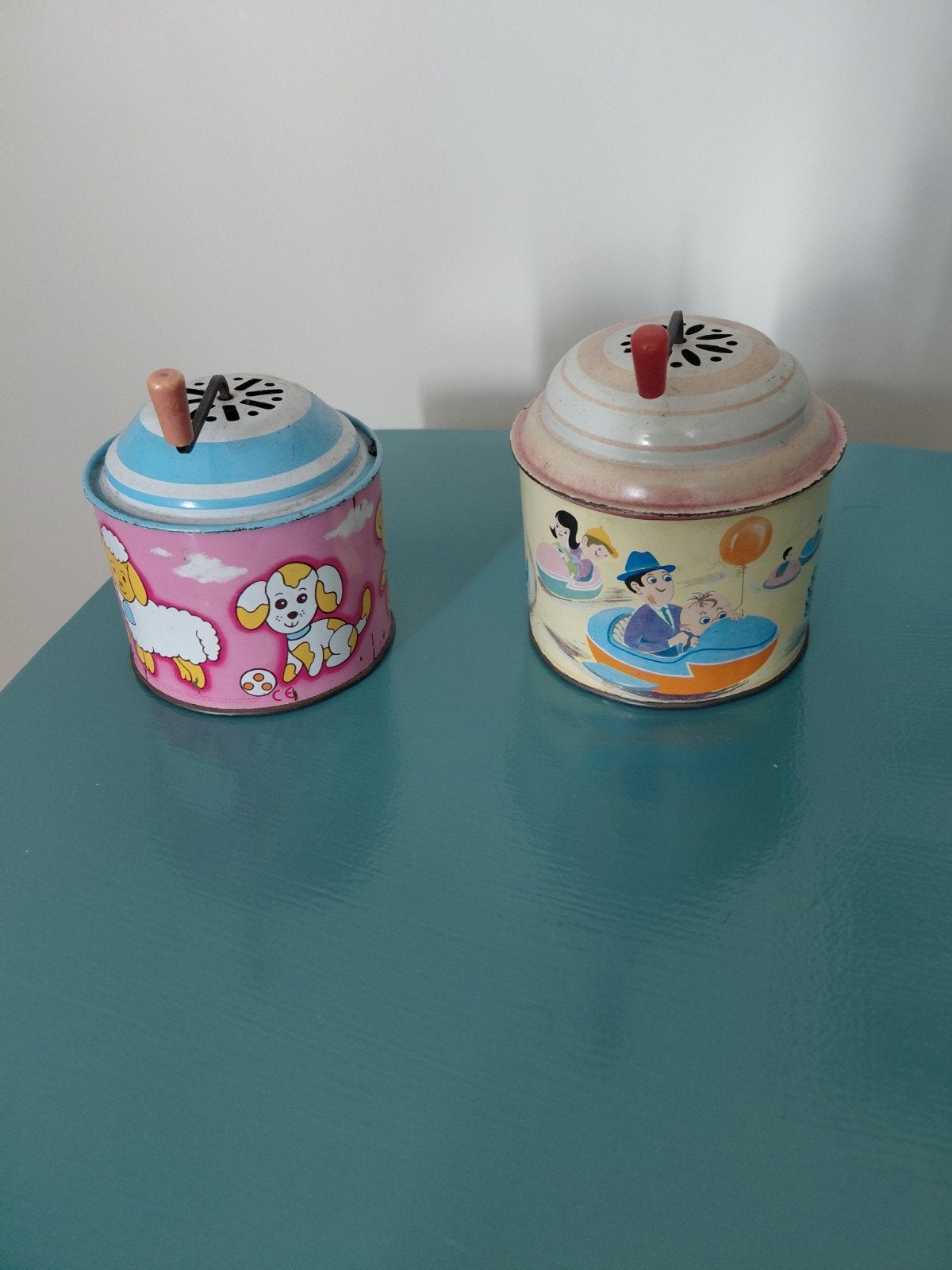 blikken muziekdoosjes, Ophalen of Verzenden, Gebruikt
