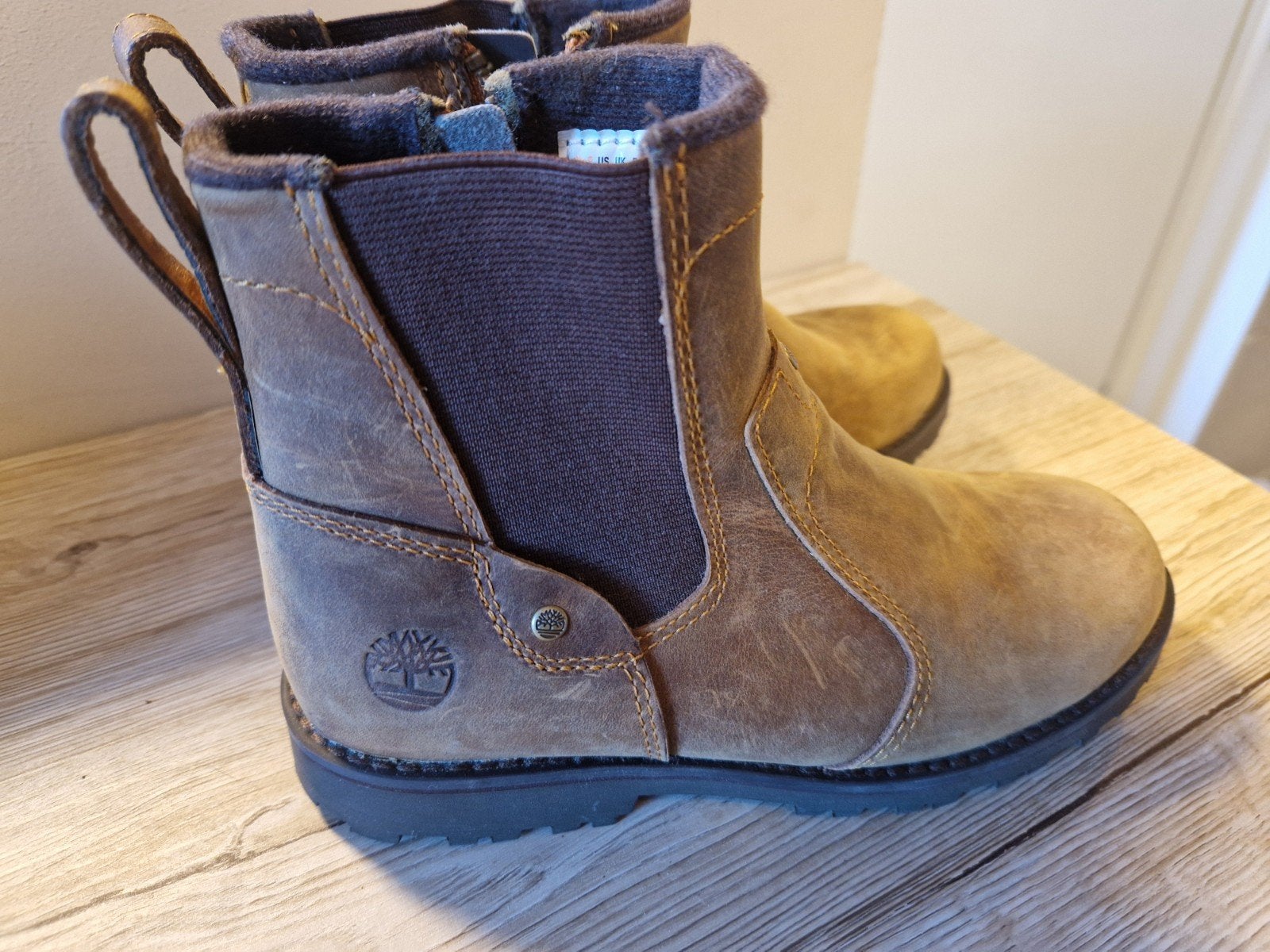 Timberland boots maat 33 - zo goed als nieuw, Ophalen, Timberland, Jongen of Meisje, Laarzen